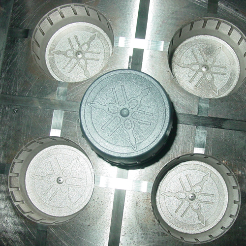 tamper caps for chemical moulds